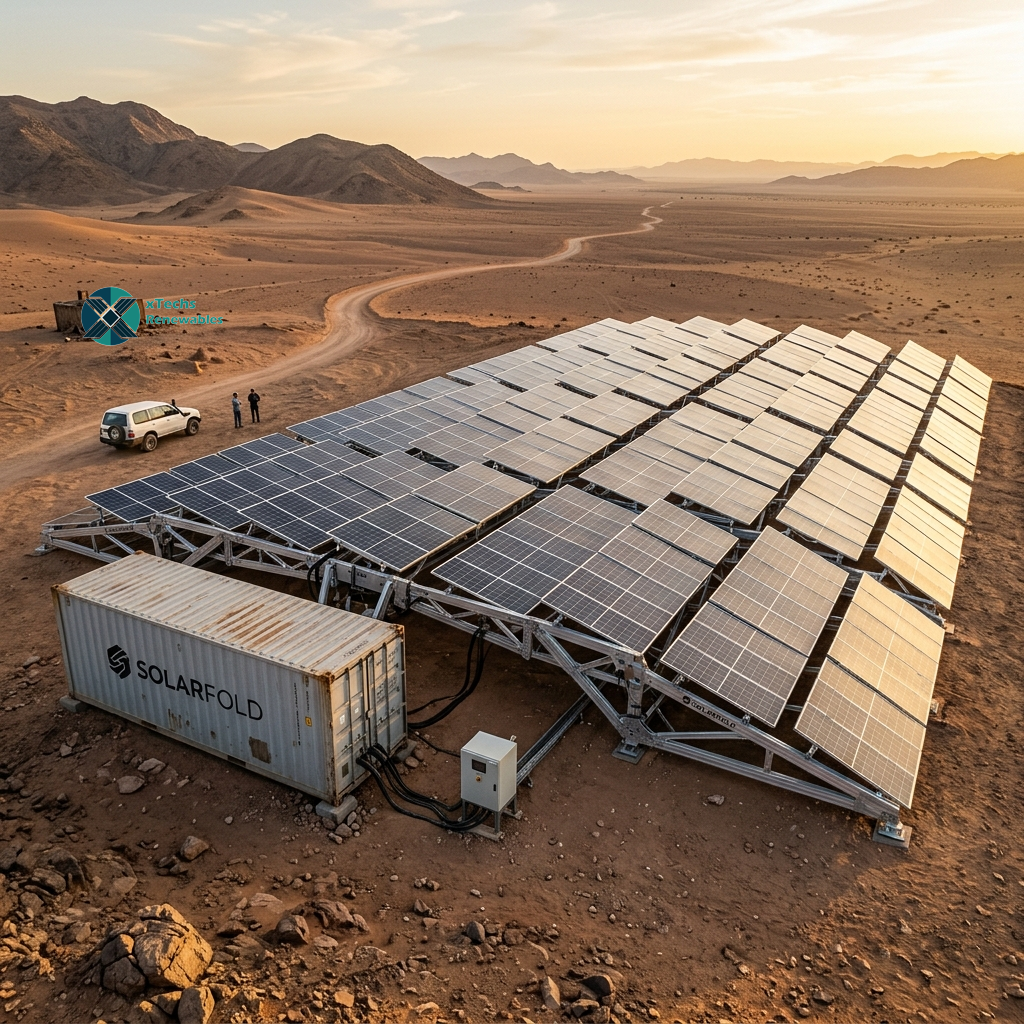 SolarFold: Off grid systems — solar & energy services by xTechs Renewables, Victoria