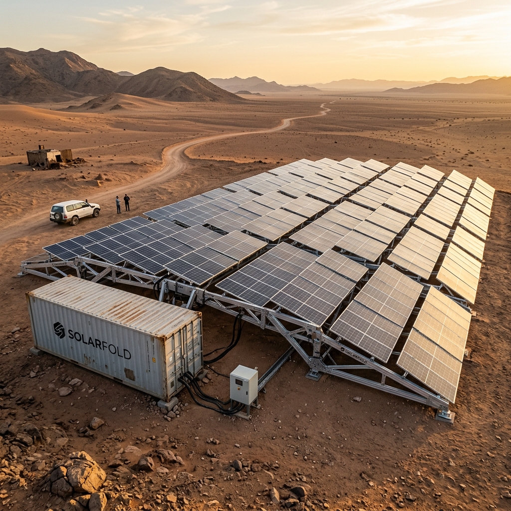 SolarFold: Off grid systems — solar & energy services by xTechs Renewables, Victoria